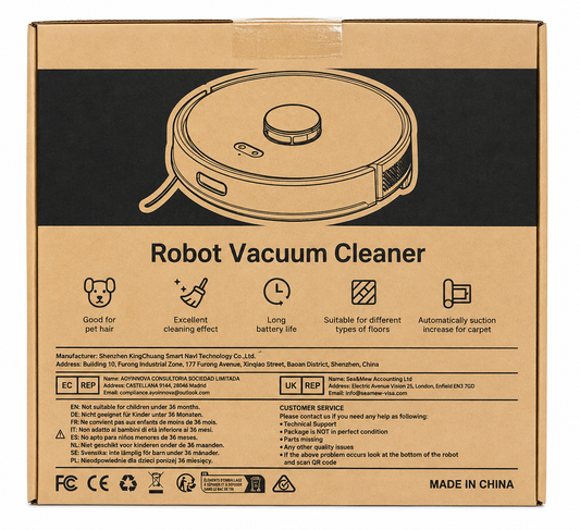Lubluelu Robot Vacuum Cleaner