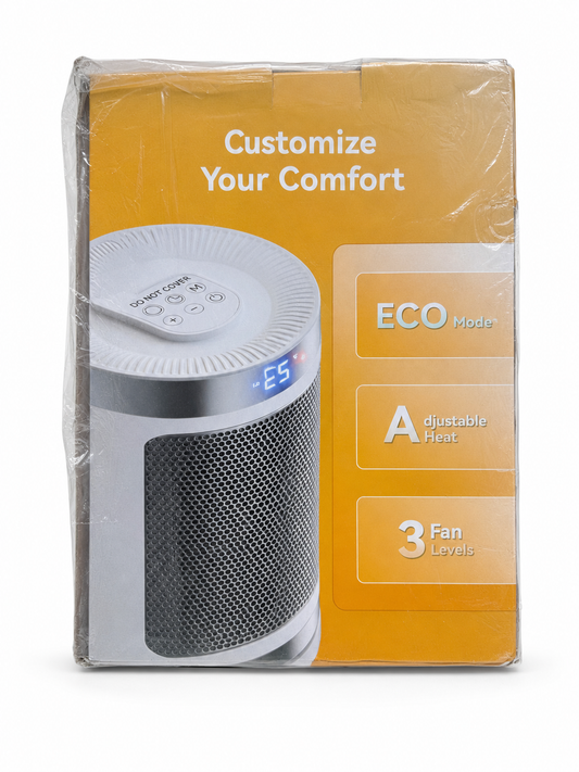 1500W PTC Portable Fan Heater with Digital Display