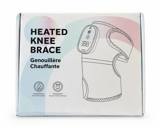 Heated Knee Brace with Digital Controller and Timer