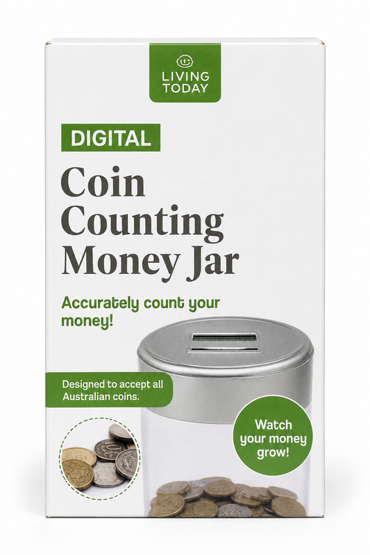 Digital Coin Counting Money Jar