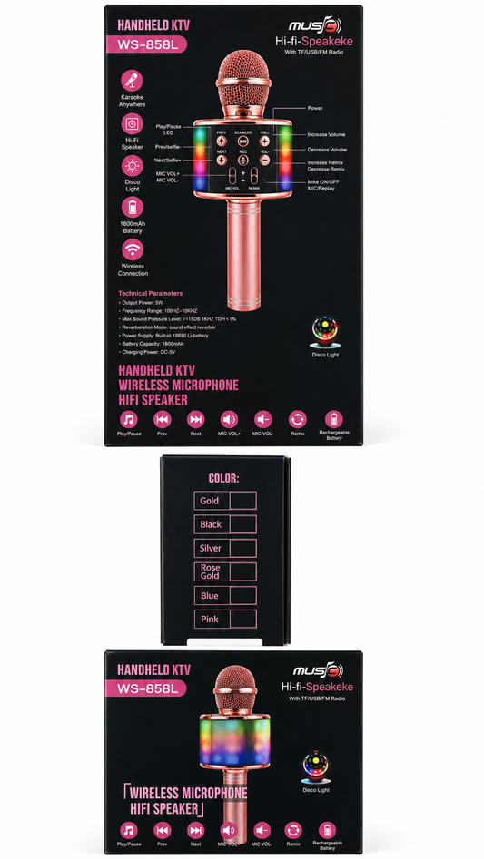 Handheld KTV Wireless Karaoke Microphone