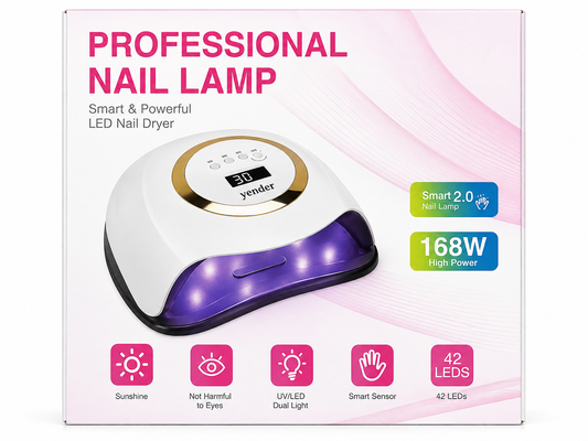 Professional 168W LED Nail Lamp