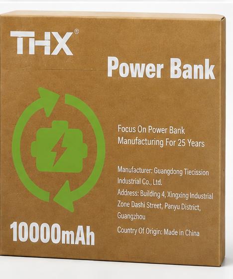 THX 10,000mAh Portable Power Bank